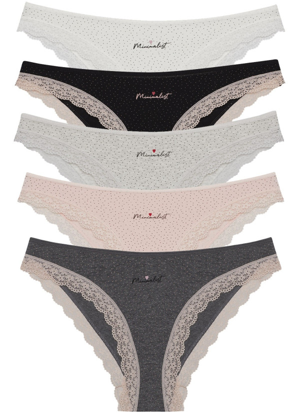 Donella 191329B Assorted 10-Pack Women's Briefs — wholesale for boutiques