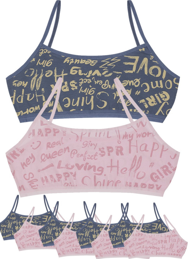 Donella 591222 Assorted 10-Pack Bra — wholesale from Turkey