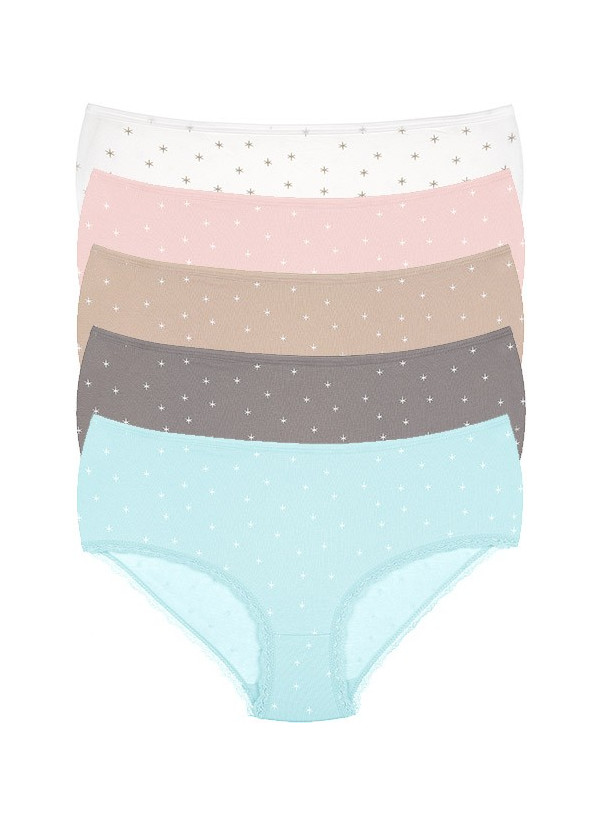 Donella 25114 Assorted 10-Pack Women's Briefs — wholesale from Turkey