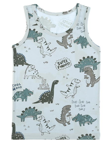 Donella 77767 Assorted 10-Pack Boys' Tank Top — Turkey wholesale collection