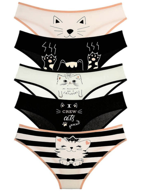 Donella 5171KT Assorted 10-Pack Girls' Briefs — wholesale for boutiques