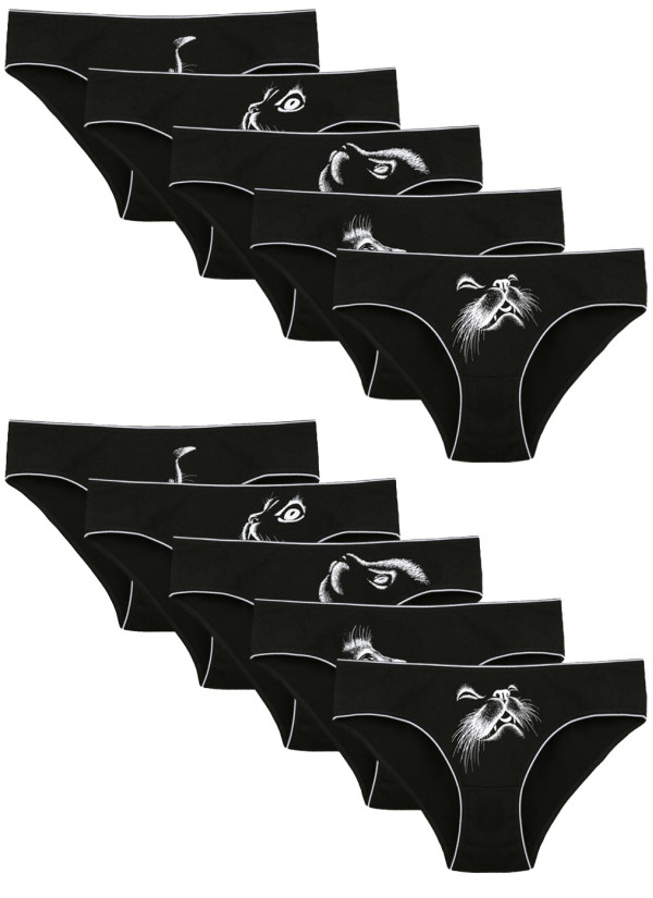 Donella 5171RM Assorted 10-Pack Girls' Briefs — wholesale from Turkey
