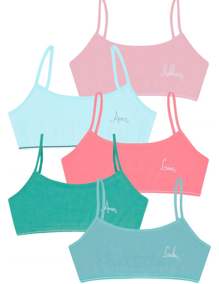 Donella 5911Y6 Assorted 10-Pack Bra — factory-direct from Turkey