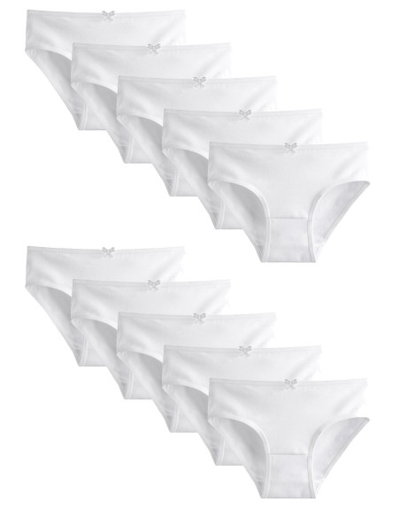 Donella 4171D6 10-Pack Girls' Briefs — Turkish textile wholesale