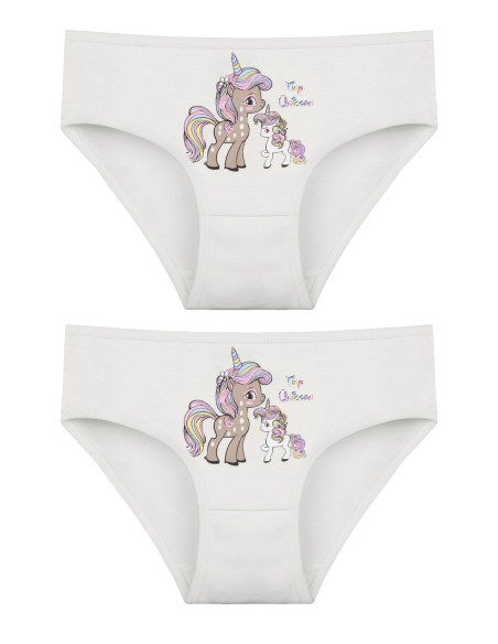 Donella 4171TU Assorted 10-Pack Girls' Briefs — direct Turkish factory supply