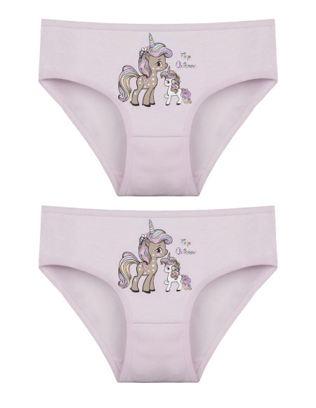 Donella 4171TU Assorted 10-Pack Girls' Briefs — factory-direct from Turkey