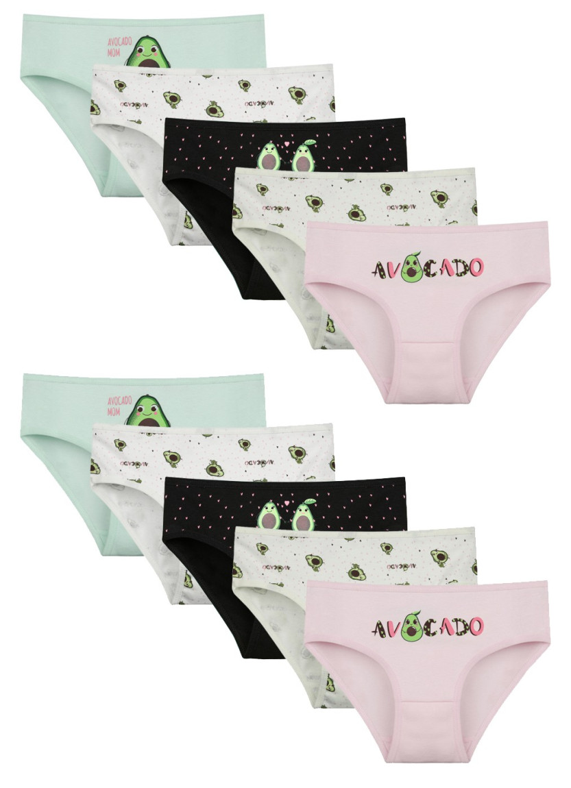 Donella 4171953AV Assorted 10-Pack Girls' Briefs — Turkey wholesale collection