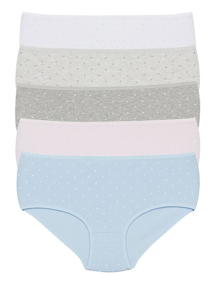 Donella 251314 Assorted 10-Pack Women's Briefs — Turkish factory wholesale