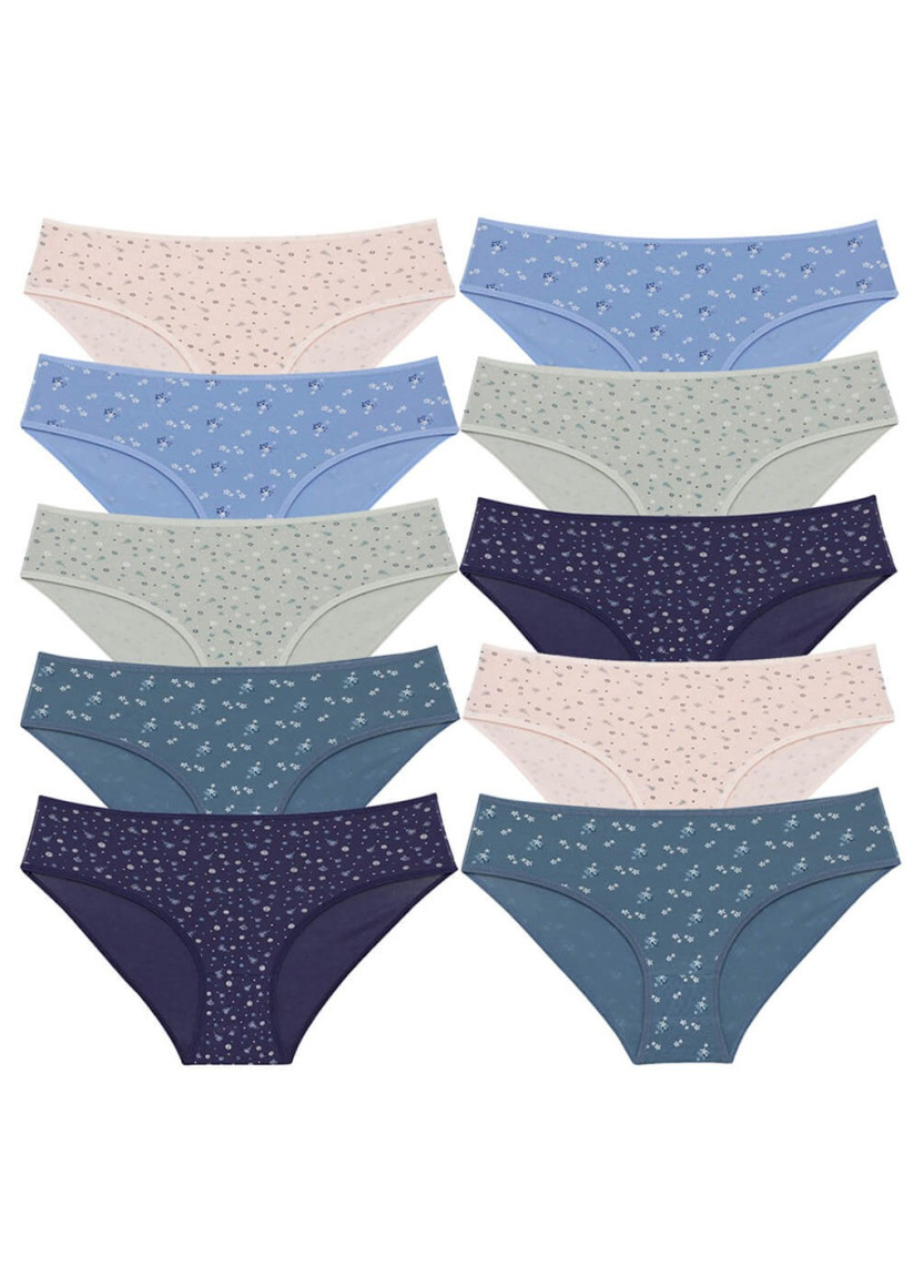 Donella 311318 Assorted 10-Pack Women's Briefs — Istanbul wholesale supplier