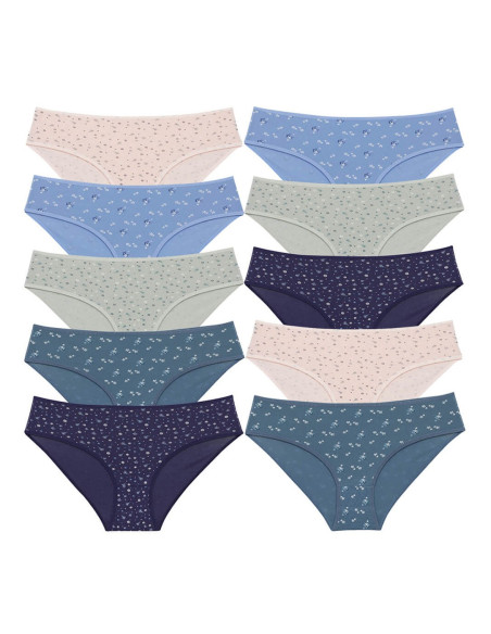 Donella 311318 Assorted 10-Pack Women's Briefs — Istanbul wholesale supplier