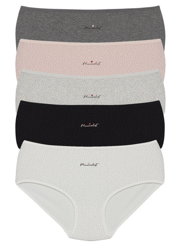 Donella 251329B Assorted 10-Pack Women's Briefs — Turkish factory wholesale