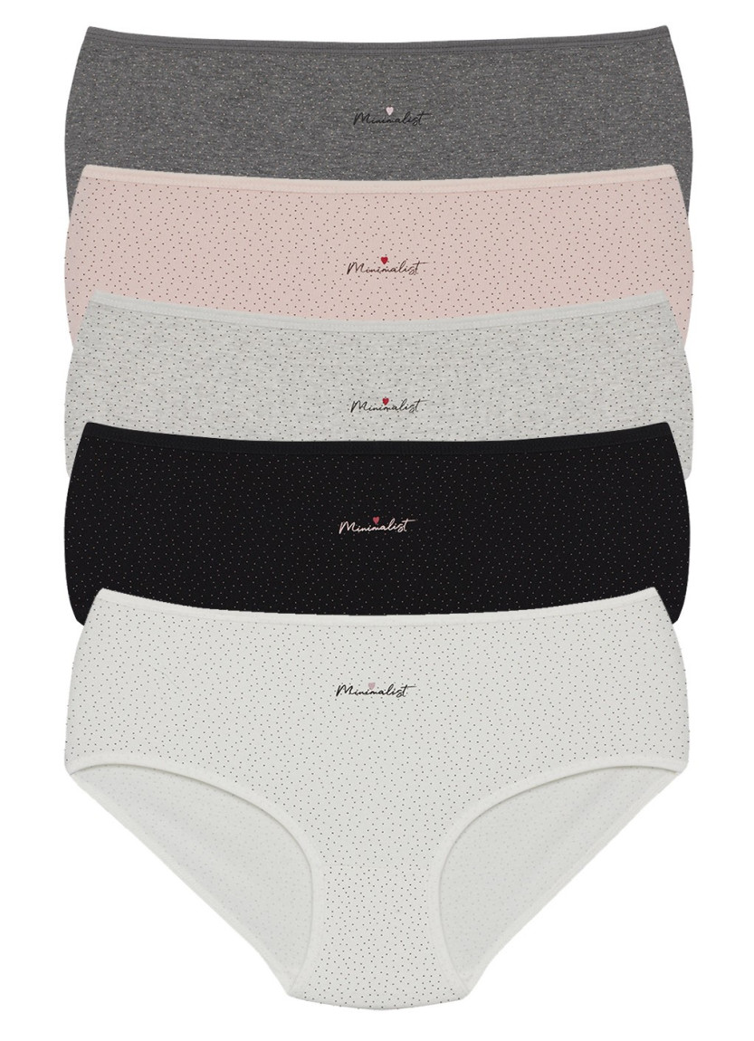 Donella 251329B Assorted 10-Pack Women's Briefs — Turkish factory wholesale