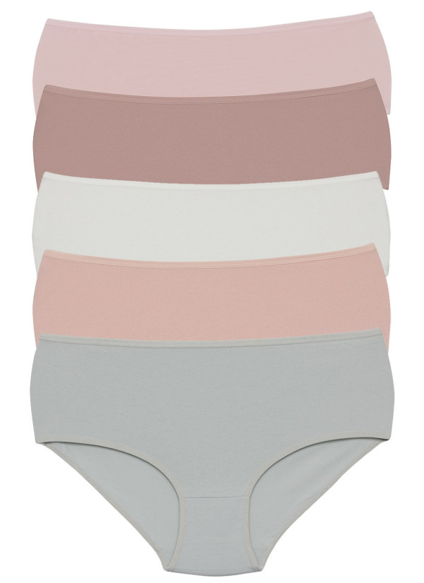 Donella 2571WD11 Assorted 10-Pack Women's Briefs — Turkey wholesale collection