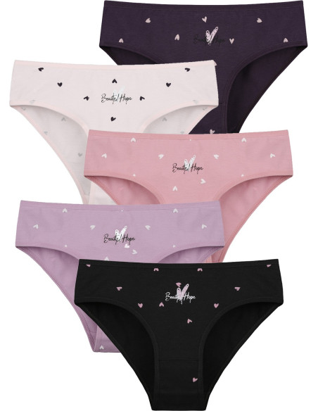 Donella 5112Y5 Assorted 10-Pack Girls' Briefs — Turkish factory wholesale