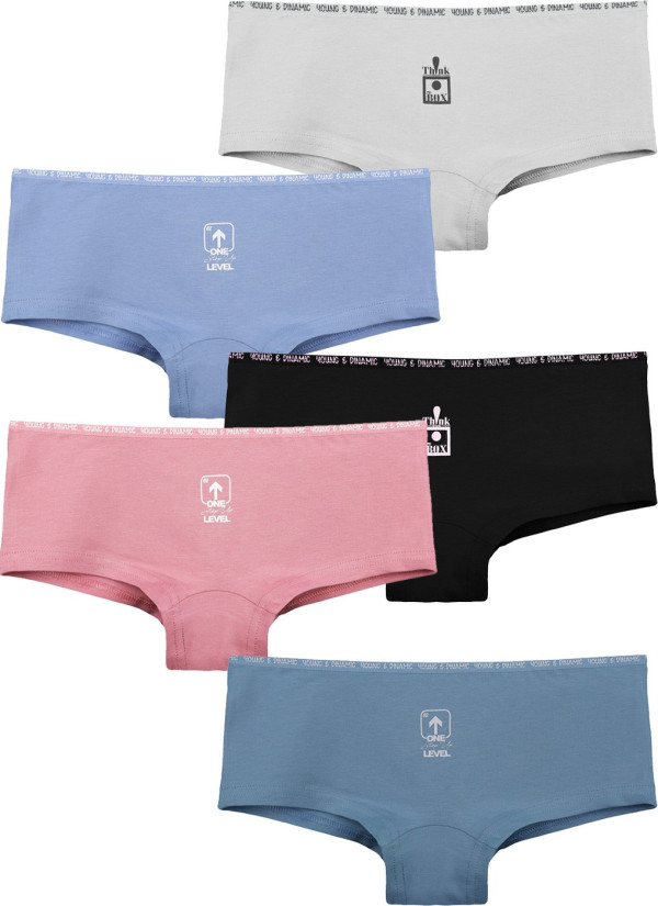 Donella 5771PB9 Assorted 10-Pack Girls' Briefs — wholesale for boutiques