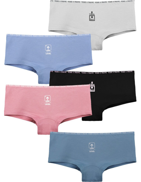 Donella 5771PB9 Assorted 10-Pack Girls' Briefs — wholesale for boutiques