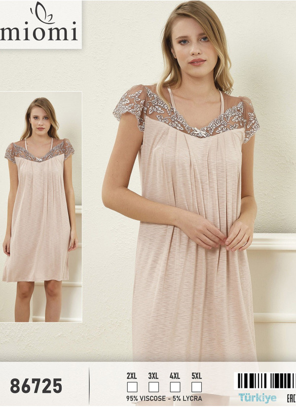 Туника (2XL+3XL+4XL+5XL) MIOMI Caroline 86725 — фабричная коллекция оптом