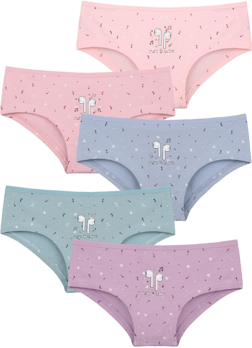 Donella 6581B4 Assorted 10-Pack Girls' Briefs — Turkish factory wholesale