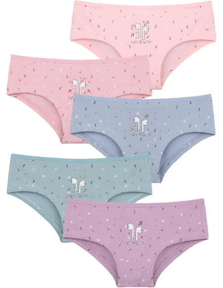Donella 6581B4 Assorted 10-Pack Girls' Briefs — Turkish factory wholesale