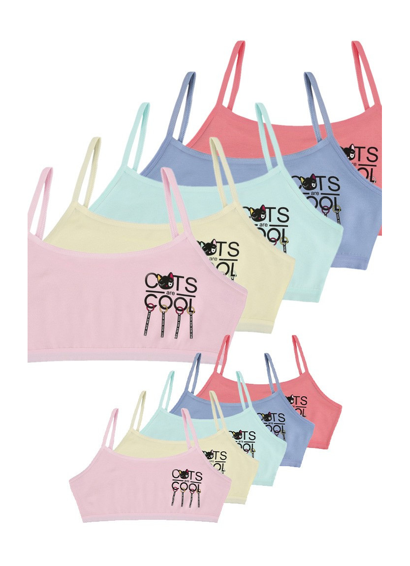 Donella 5971PB1 Assorted 10-Pack Bra — Turkish textile wholesale