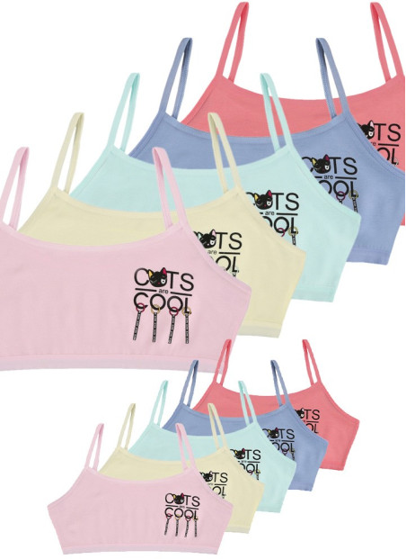 Donella 5971PB1 Assorted 10-Pack Bra — Turkish textile wholesale