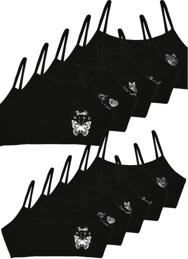 Donella 5971SB2 Assorted 10-Pack Bra — factory-direct from Turkey