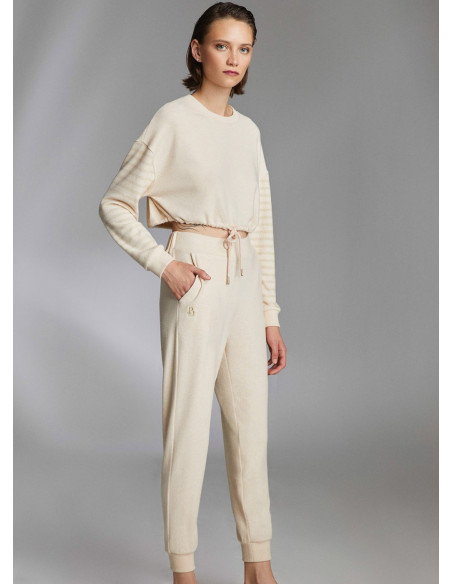 Bonjour Madame 1201 Pants Homewear Set (S+M+L+XL) — Turkey wholesale collection