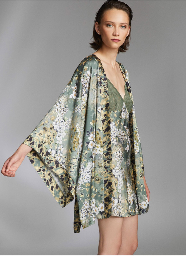 Халат с Пеньюаром 2-ка Bonjour Madame Bonjour Madame 1211 — фабричная коллекция оптом