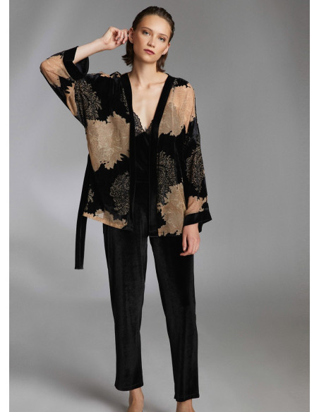 Bonjour Madame 1229 Pants Homewear Set (S+M+L+XL) — Turkey wholesale collection