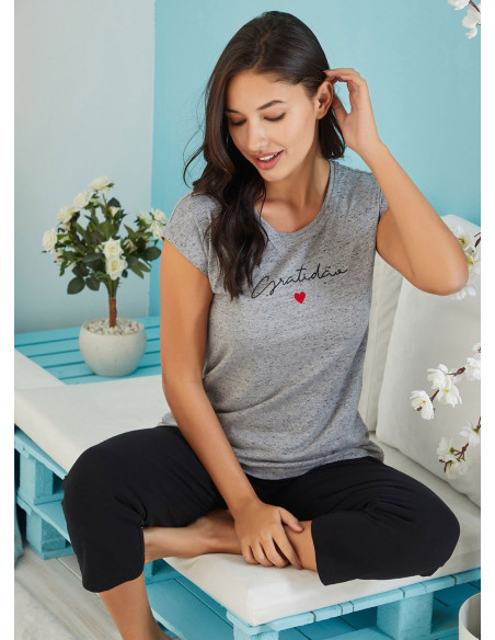 FA 4823 Capri Homewear Set (S+M+L+XL) — Turkish textile wholesale