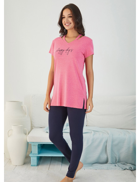 FA 4810 PEMBE Leggings (S+M+L+XL) — Turkey wholesale collection