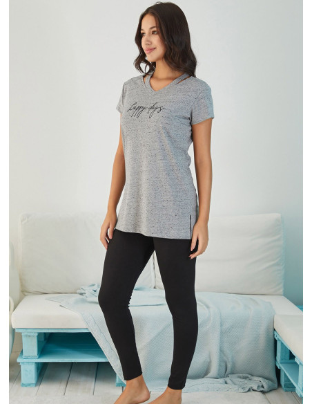 FA 4810 GRI Leggings (S+M+L+XL) — factory-direct from Turkey