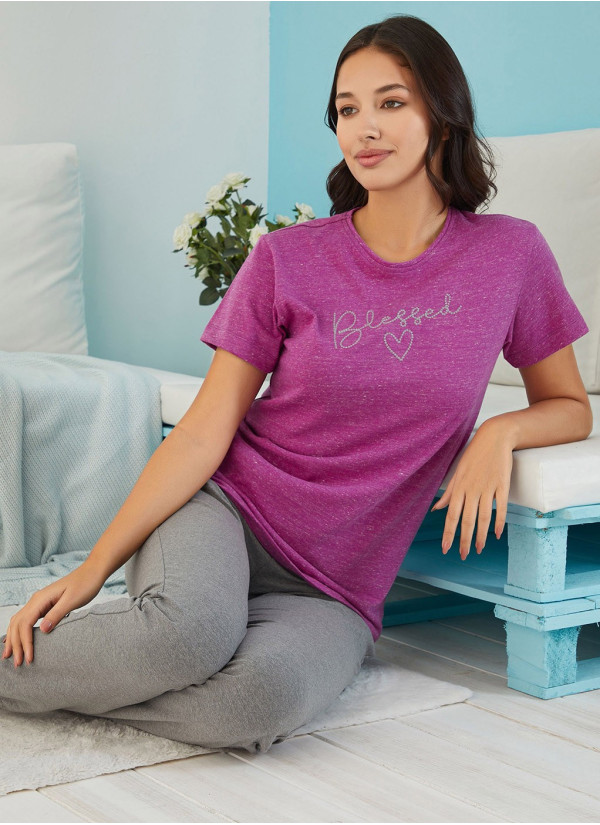 FA 4811 LILA Pants Homewear Set (S+M+L+XL) — wholesale for boutiques 2