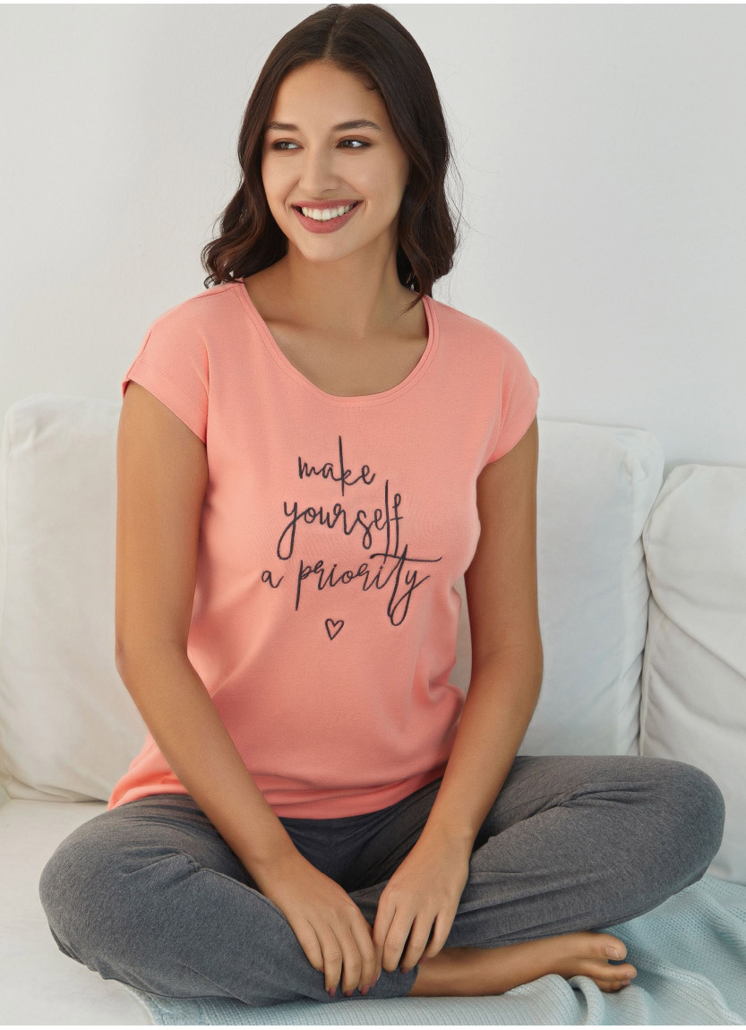Комплект с Брюками (S+M+L+XL) Free Angel FA 4816 PUDRA — оптовая поставка из Турции