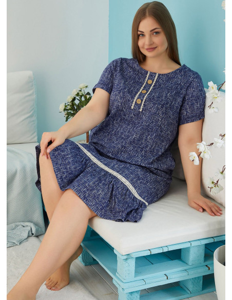 Платье (XL+2XL+3XL+4XL) Free Angel FA 4833 — фабричная коллекция оптом