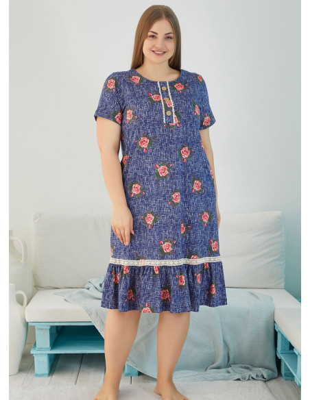 Платье (XL+2XL+3XL+4XL) Free Angel FA 4832 — купить оптом из Турции
