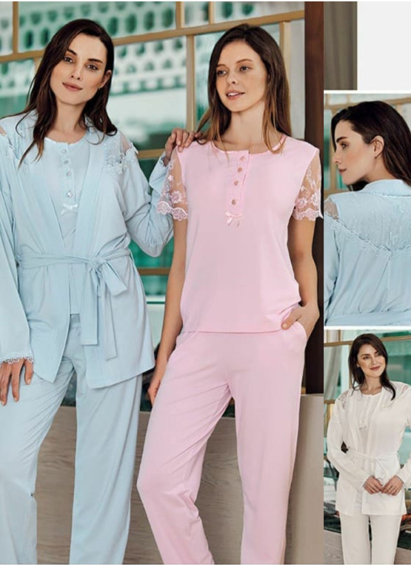 FA 4209 Modal Pants Homewear Set (S+M+L+XL) — Istanbul wholesale supplier