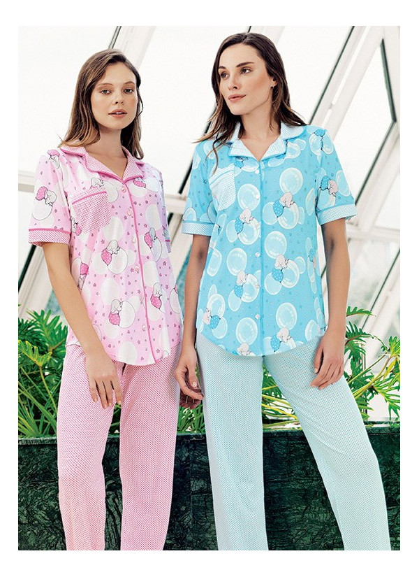FA 4213 Modal Pants Homewear Set (S+M+L+XL) — Istanbul wholesale supplier