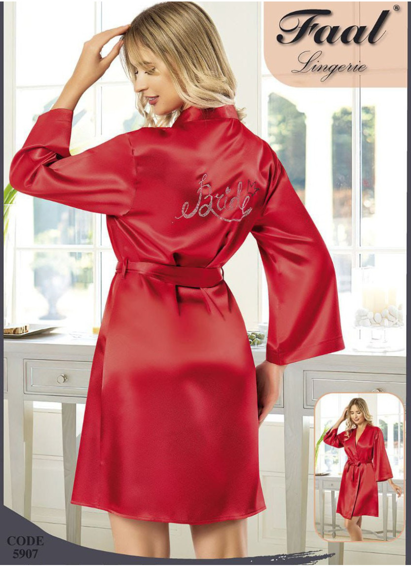 Angels Stn 5907 Women's Robe (S+M+L+XL) — Turkish textile wholesale