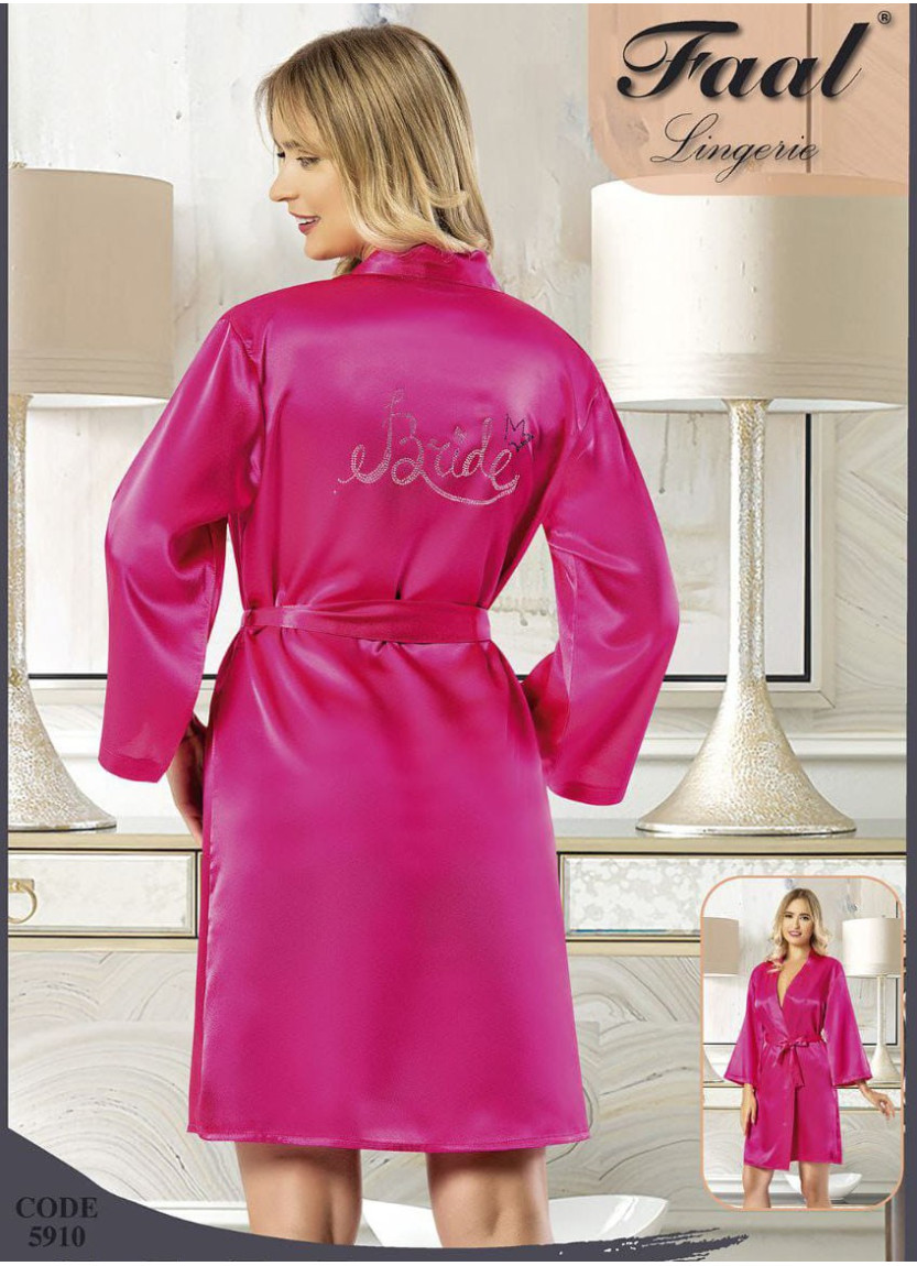 Халат Женский BRIDE (S+M+L+XL) FAAL Angels Stn 5910 — оптовая поставка из Турции