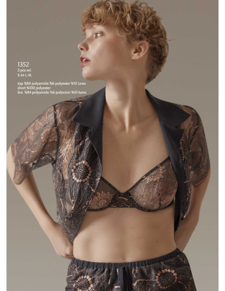 Bonjour Madame 1352 Shorts Homewear Set — Turkish textile wholesale