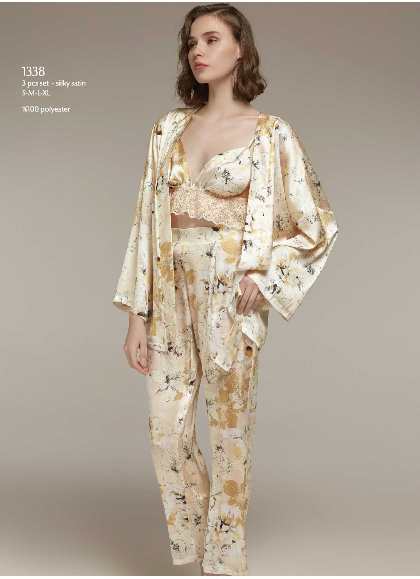 Bonjour Madame 1338 Pants Homewear Set — Turkey wholesale collection