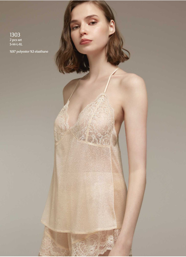Женский комплект с Шортами 2-ка Bonjour Madame Bonjour Madame 1303 — купить оптом со Стамбула