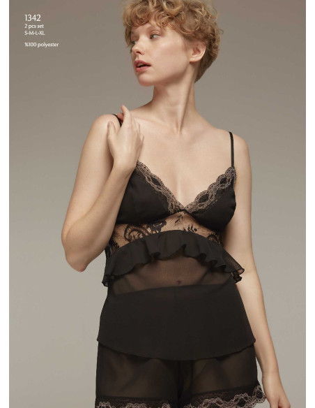 Bonjour Madame 1342 Shorts Homewear Set — wholesale from Turkey
