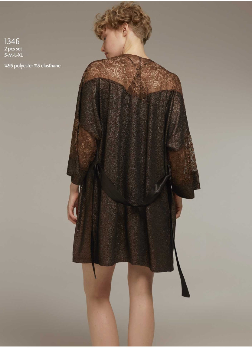 Bonjour Madame 1346 Women's Robe — wholesale from Turkey