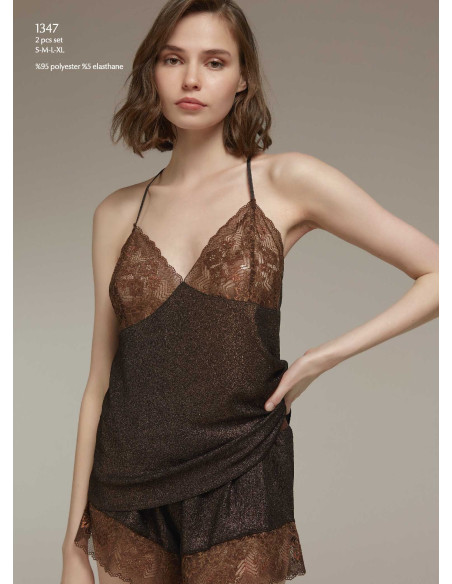 Bonjour Madame 1347 Shorts Homewear Set — Istanbul wholesale supplier