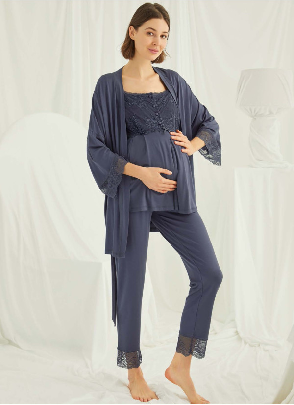 Комплект с Халатом 3-КА (S+M+L+XL) MONAMISE Monamise 18211 — фабричная коллекция оптом