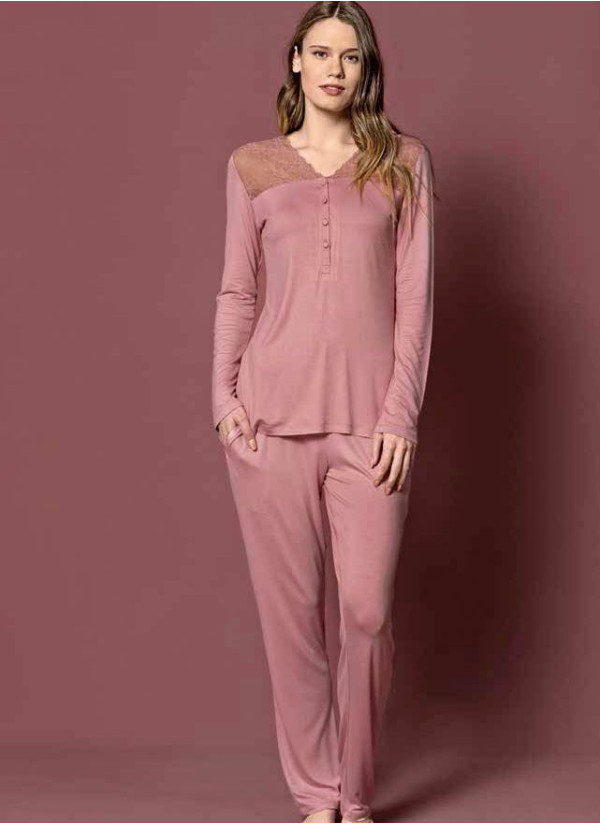 Monamise 19215 Pants Homewear Set (S) — factory-direct from Turkey