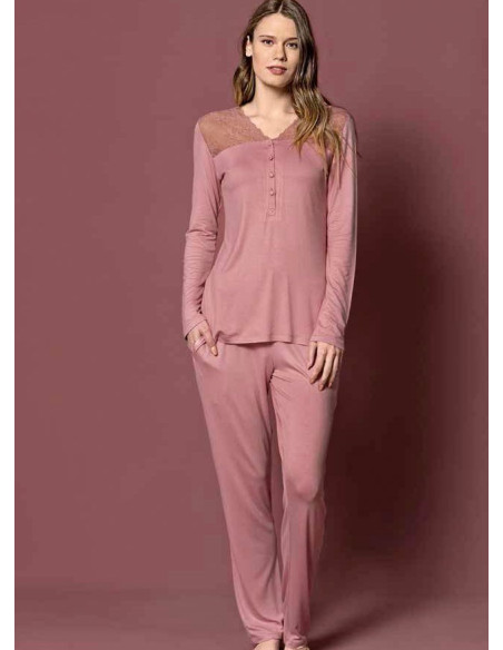 Monamise 19215 Pants Homewear Set (S) — factory-direct from Turkey