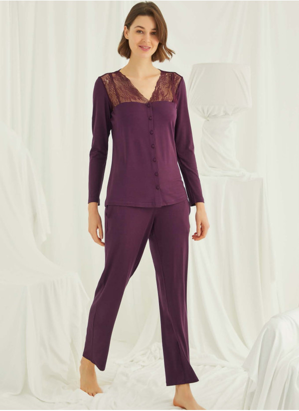 Monamise 19230 Pants Homewear Set (S+M+L+XL+2XL) — wholesale for boutiques